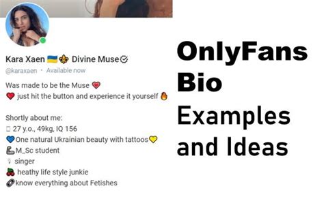 bio nsfw|AI OnlyFans Bio Generator: Craft the Perfect Bio with AI